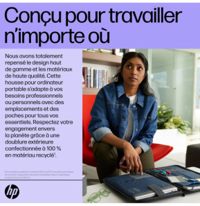 HP Housse de protection pour ordinateur portable Renew Executive 14 pouces (6B8Y3AA)