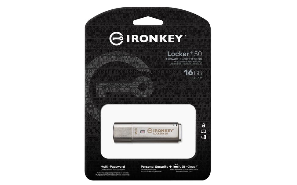 Kingston Technology IronKey 16 Go IKLP50 AES USB, w/256bit Encryption 16 Go IKLP50 AES USB, w/256bit Encryption  (IKLP50/16GB) — image 6