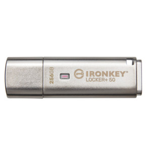 Kingston Technology IronKey 256 Go Locker Plus 50 AES Encryption 256 Go IronKey Locker Plus 50 AES Encryption  (IKLP50/256GB)