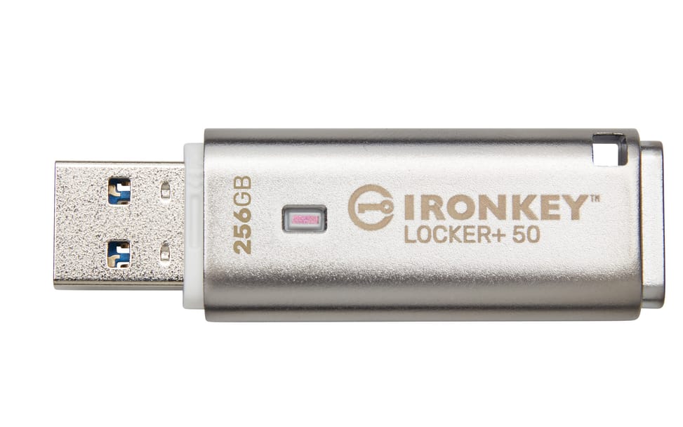 Kingston Technology IronKey 256 Go Locker Plus 50 AES Encryption 256 Go IronKey Locker Plus 50 AES Encryption  (IKLP50/256GB) — image 5