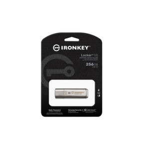 Kingston Technology IronKey 256 Go Locker Plus 50 AES Encryption 256 Go IronKey Locker Plus 50 AES Encryption  (IKLP50/256GB)