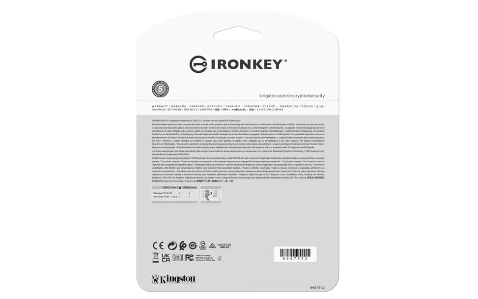 Kingston Technology IronKey 64 Go IKLP50 AES USB, w/256bit Encryption 64 Go IKLP50 AES USB, w/256bit Encryption  (IKLP50/64GB) — image 7