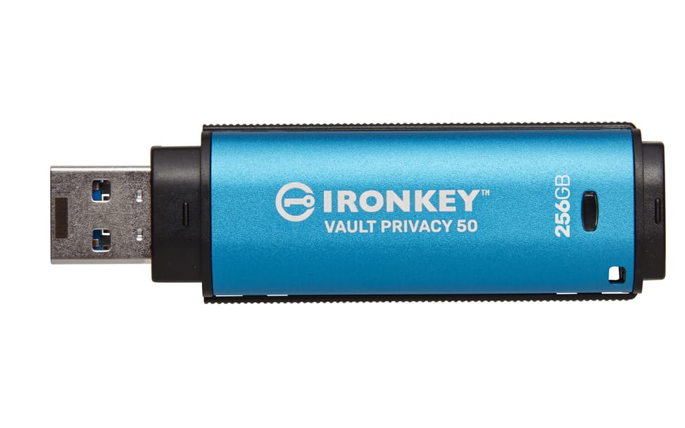 Kingston Technology IronKey 256 Go Vault Privacy 50 chiffrée AES-256, FIPS 197 (IKVP50/256GB) — image 3