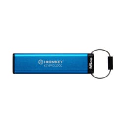 Kingston Technology IronKey Keypad 200C USB-C de 16 Go, FIPS 140-3 niveau 3 (en attente) AES-256 (IKKP200C/16GB)