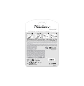 Kingston Technology IronKey Keypad 200C USB-C de 32 Go, FIPS 140-3 niveau 3 (en attente) AES-256 (IKKP200C/32GB)