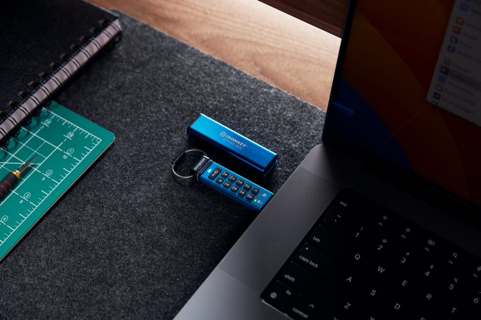 Kingston Technology IronKey Keypad 200C USB-C de 256 Go, FIPS 140-3 niveau 3 (en attente) AES-256 (IKKP200C/256GB) — image 11