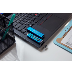 Kingston Technology IronKey Keypad 200C USB-C de 256 Go, FIPS 140-3 niveau 3 (en attente) AES-256 (IKKP200C/256GB)