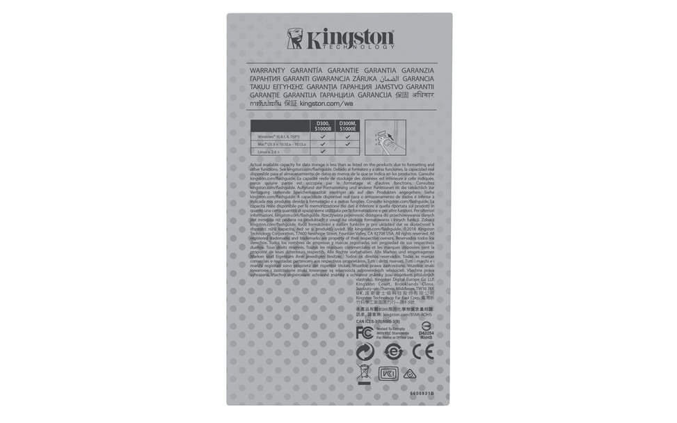Kingston Technology IronKey 8Go Basic S1000 Encrypted USB 3.0 FIPS 140-2 Level 3 (IKS1000B/8GB) — image 7