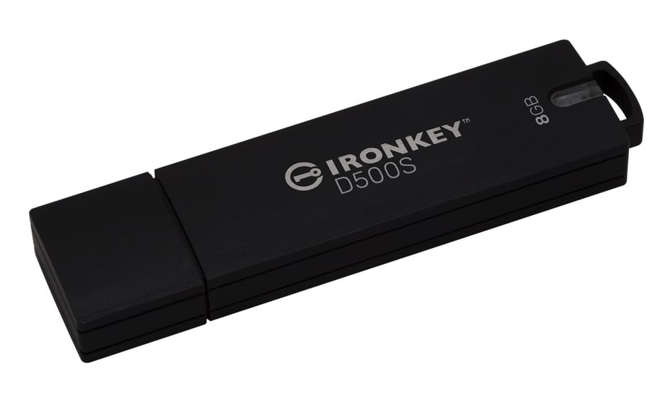 Kingston Technology IronKey 8 Go D500S FIPS 140-3 Lvl 3 (en attente) AES-256 (IKD500S/8GB) — image 4