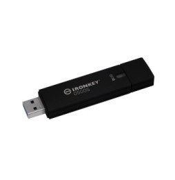 Kingston Technology IronKey 8 Go D500S FIPS 140-3 Lvl 3 (en attente) AES-256 (IKD500S/8GB)