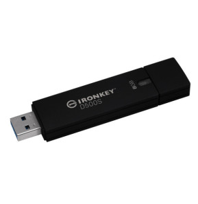 Kingston Technology IronKey 8 Go D500S FIPS 140-3 Lvl 3 (en attente) AES-256 (IKD500S/8GB)