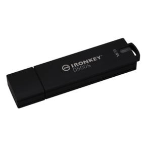 Kingston Technology IronKey 16 Go D500S FIPS 140-3 Lvl 3 (en attente) AES-256 (IKD500S/16GB)