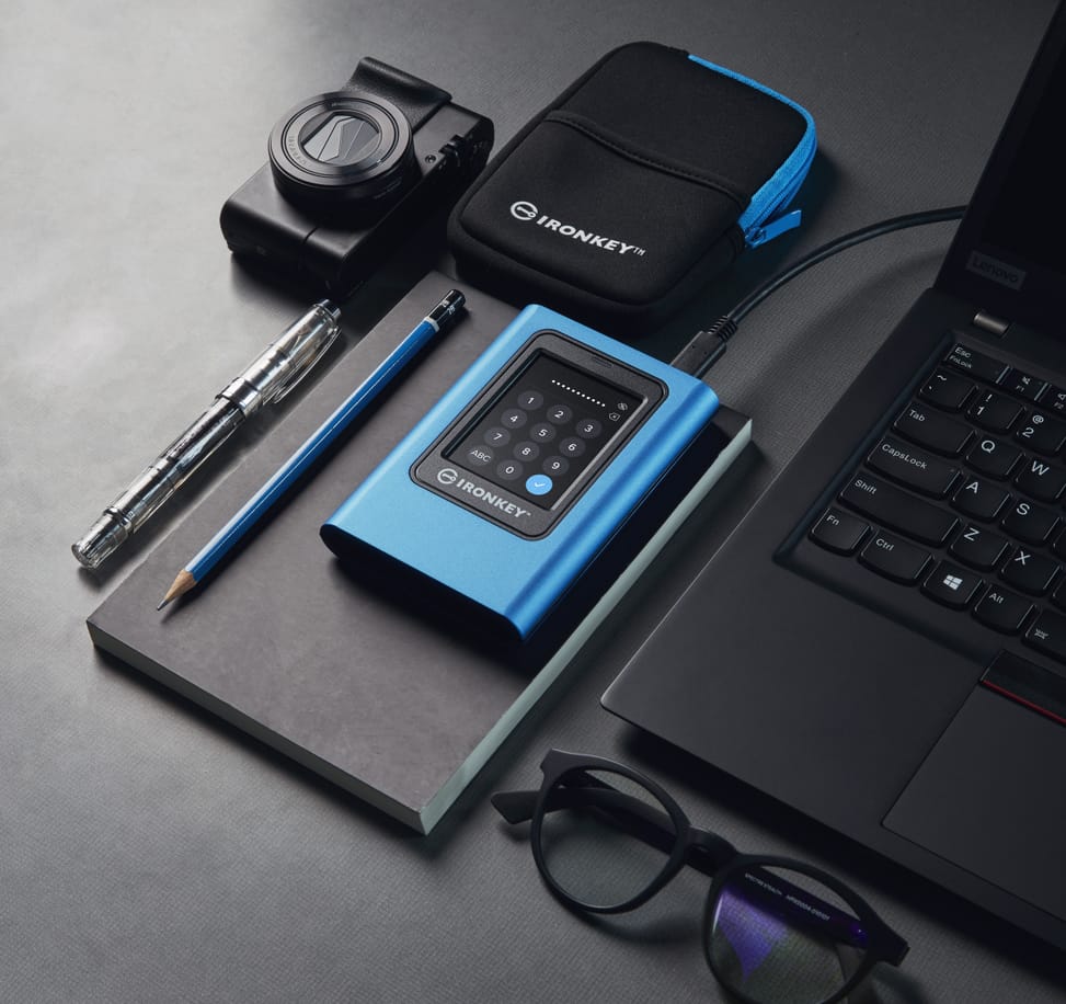Kingston Technology IronKey 960Go Vault Privacy 80 XTS-AES 256-bit SSD externe chiffré (IKVP80ES/960G) — image 12