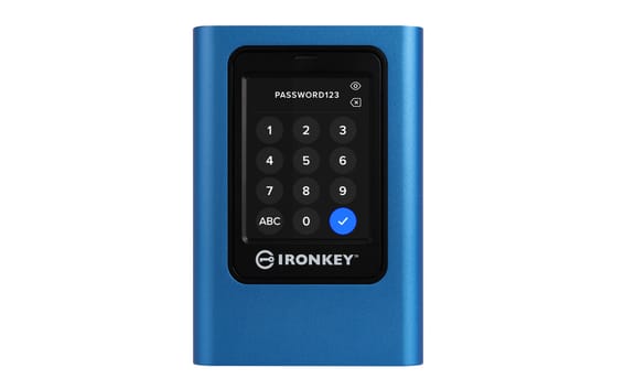 Kingston Technology IronKey 1920Go Vault Privacy 80 XTS-AES 256-bit SSD externe chiffré (IKVP80ES/1920G)