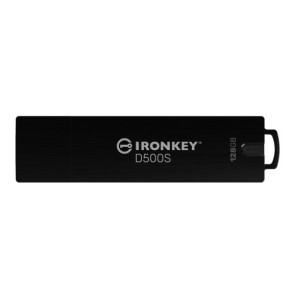 Kingston Technology IronKey 128 Go D500S FIPS 140-3 Lvl 3 (en attente) AES-256 (IKD500S/128GB)
