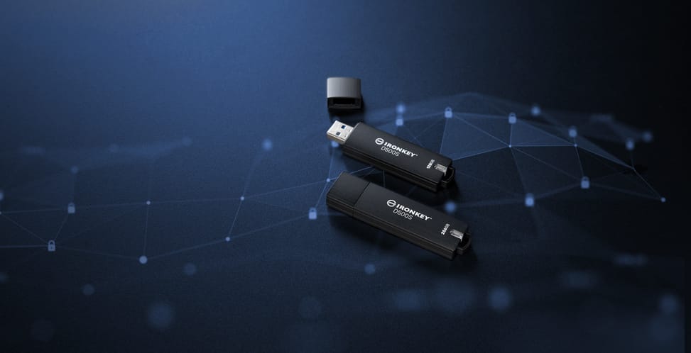 Kingston Technology IronKey 128 Go D500S FIPS 140-3 Lvl 3 (en attente) AES-256 (IKD500S/128GB) — image 8