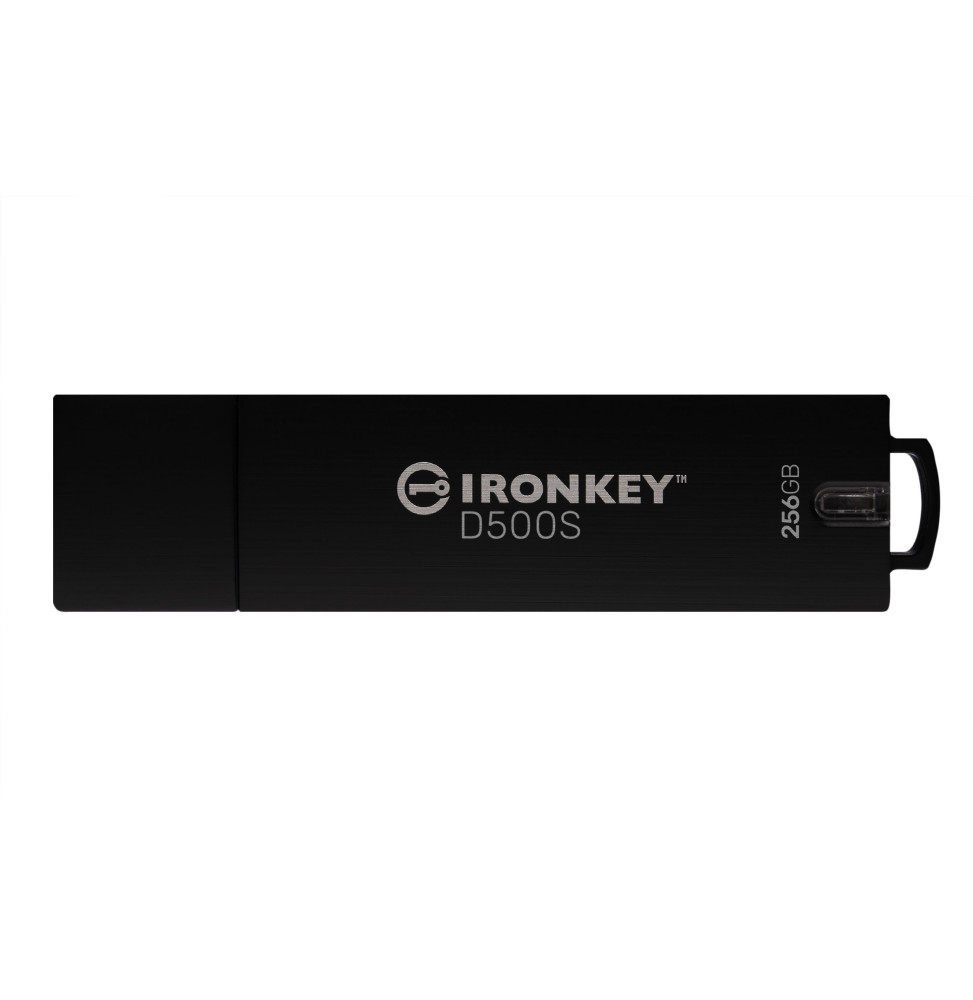 Kingston Technology IronKey 256 Go D500S FIPS 140-3 Lvl 3 (en attente) AES-256 (IKD500S/256GB)