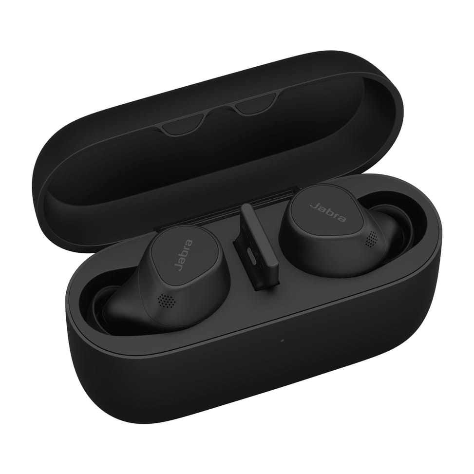 Jabra Evolve2 Buds True Wireless Stereo (TWS) Earbuds Calls/Music Bluetooth Black (20797-989-999) — image 1