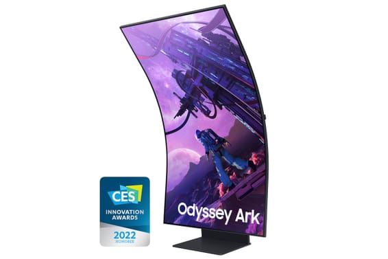 Samsung Odyssey ARK écran plat de PC 139,7 cm (55") 3840 x 2160 pixels 4K Ultra HD Noir (LS55BG970NUXEN)