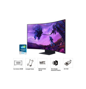 Samsung Odyssey ARK écran plat de PC 139,7 cm (55") 3840 x 2160 pixels 4K Ultra HD Noir (LS55BG970NUXEN)