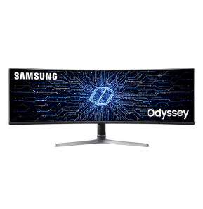 Samsung Odyssey RG90S écran plat de PC 124 cm (48.8") 5120 x 1440 pixels 4K Ultra HD LCD Noir (LC49RG90SSPXEN)