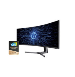 Samsung Odyssey RG90S écran plat de PC 124 cm (48.8") 5120 x 1440 pixels 4K Ultra HD LCD Noir (LC49RG90SSPXEN)