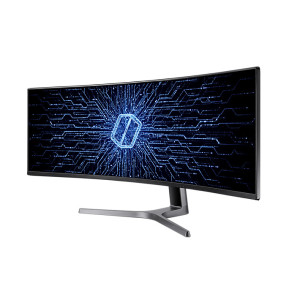 Samsung Odyssey RG90S écran plat de PC 124 cm (48.8") 5120 x 1440 pixels 4K Ultra HD LCD Noir (LC49RG90SSPXEN)