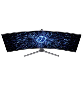 Samsung Odyssey RG90S écran plat de PC 124 cm (48.8") 5120 x 1440 pixels 4K Ultra HD LCD Noir (LC49RG90SSPXEN)