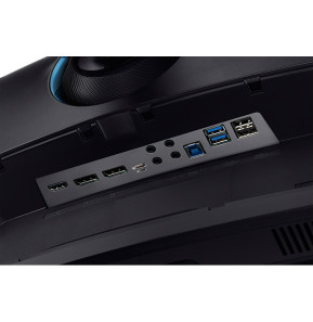 Samsung Odyssey RG90S écran plat de PC 124 cm (48.8") 5120 x 1440 pixels 4K Ultra HD LCD Noir (LC49RG90SSPXEN)