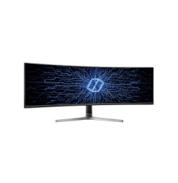 Samsung Odyssey RG90S écran plat de PC 124 cm (48.8") 5120 x 1440 pixels 4K Ultra HD LCD Noir (LC49RG90SSPXEN)