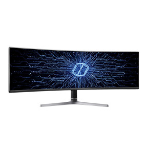Samsung Odyssey RG90S écran plat de PC 124 cm (48.8") 5120 x 1440 pixels 4K Ultra HD LCD Noir (LC49RG90SSPXEN)