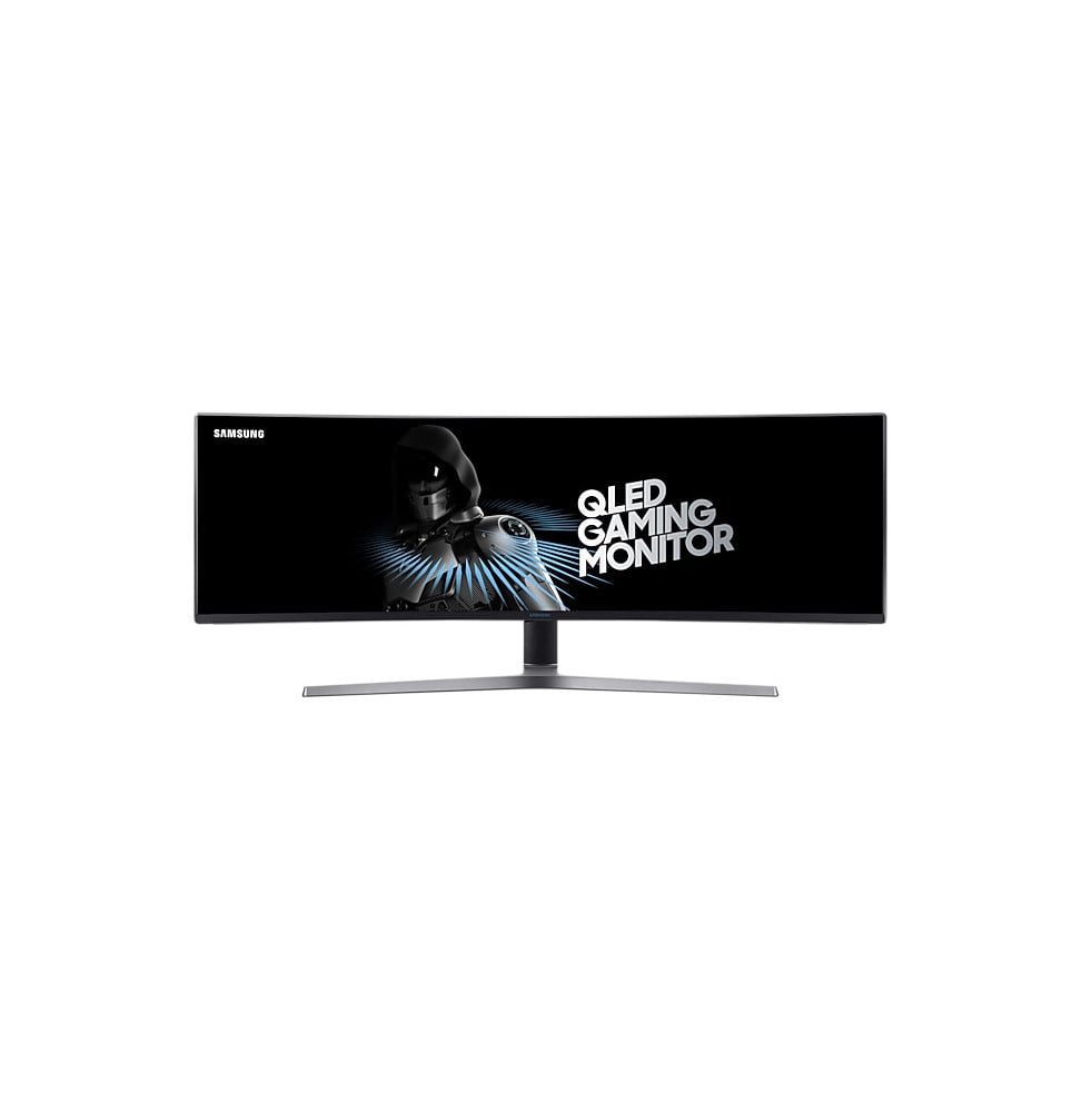 Samsung C49HG90DMM écran plat de PC 124,2 cm (48.9") 3840 x 1080 pixels Full HD Ultra large QLED Noir, Argent (LC49HG90DMMXZN)
