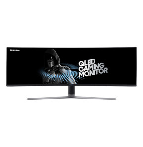 Samsung C49HG90DMM écran plat de PC 124,2 cm (48.9") 3840 x 1080 pixels Full HD Ultra large QLED Noir, Argent (LC49HG90DMMXZN)