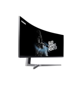 Samsung C49HG90DMM écran plat de PC 124,2 cm (48.9") 3840 x 1080 pixels Full HD Ultra large QLED Noir, Argent (LC49HG90DMMXZN)