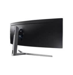 Samsung C49HG90DMM écran plat de PC 124,2 cm (48.9") 3840 x 1080 pixels Full HD Ultra large QLED Noir, Argent (LC49HG90DMMXZN)