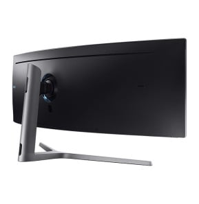 Samsung C49HG90DMM écran plat de PC 124,2 cm (48.9") 3840 x 1080 pixels Full HD Ultra large QLED Noir, Argent (LC49HG90DMMXZN)