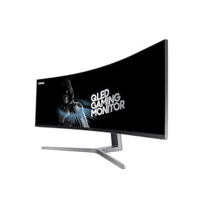 Samsung C49HG90DMM écran plat de PC 124,2 cm (48.9") 3840 x 1080 pixels Full HD Ultra large QLED Noir, Argent (LC49HG90DMMXZN)