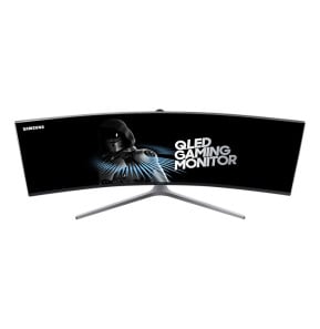 Samsung C49HG90DMM écran plat de PC 124,2 cm (48.9") 3840 x 1080 pixels Full HD Ultra large QLED Noir, Argent (LC49HG90DMMXZN)