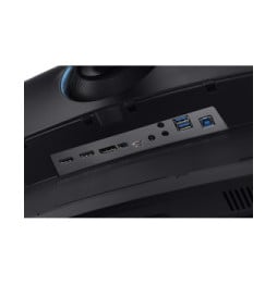 Samsung C49HG90DMM écran plat de PC 124,2 cm (48.9") 3840 x 1080 pixels Full HD Ultra large QLED Noir, Argent (LC49HG90DMMXZN)