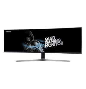 Samsung C49HG90DMM écran plat de PC 124,2 cm (48.9") 3840 x 1080 pixels Full HD Ultra large QLED Noir, Argent (LC49HG90DMMXZN)
