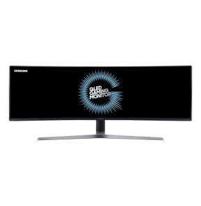 Samsung C49HG90DMM écran plat de PC 124,2 cm (48.9") 3840 x 1080 pixels Full HD Ultra large QLED Noir, Argent (LC49HG90DMMXZN)