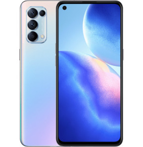OPPO Reno Reno5 16,3 cm (6.43") SIM unique ColorOS 11.1 4G USB Type-C 8 Go 128 Go 4310 mAh Argent (6944284677913)