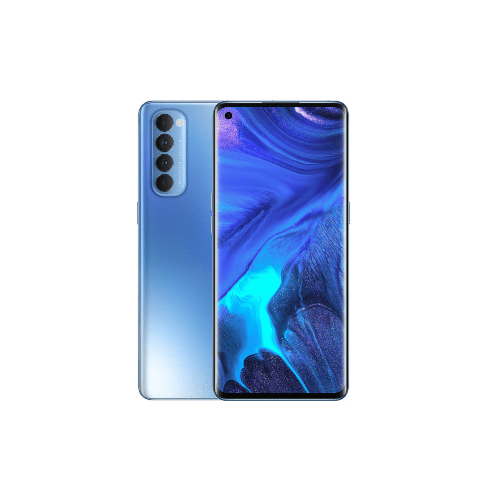 OPPO Reno Reno4 Pro 16,5 cm (6.5") ColorOS 7.2 4G USB Type-C 8 Go 256 Go 4000 mAh Bleu (6944284666115)