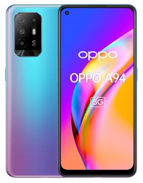 OPPO A94 5G 16,3 cm (6.43") Double SIM Android 11 USB Type-C 8 Go 128 Go 4310 mAh Bleu (OPPOA94128GBBLUE)