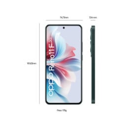 OPPO Reno 11 F 17 cm (6.7") Double SIM Android 14 5G USB Type-C 8 Go 256 Go 5000 mAh Vert (110010233294)