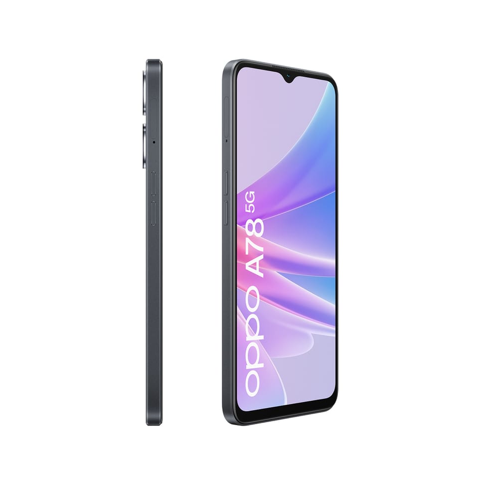 OPPO A78 5G 16,7 cm (6.56") Double SIM Android 13 USB Type-C 4 Go 128 Go 5000 mAh Bleu (6054672KIT) — image 2