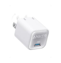 Anker 511 Nano 3 Universel Blanc Secteur Charge rapide Intérieure (A2147G21)
