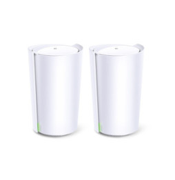 TP-Link Deco X90 Tri-bande (2,4 GHz / 5 GHz / 5 GHz) Wi-Fi 6 (802.11ax) Blanc 2 Interne (DECOX90)