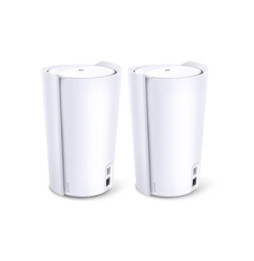 TP-Link Deco X90 Tri-bande (2,4 GHz / 5 GHz / 5 GHz) Wi-Fi 6 (802.11ax) Blanc 2 Interne (DECOX90)