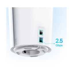 TP-Link Deco X90 Tri-bande (2,4 GHz / 5 GHz / 5 GHz) Wi-Fi 6 (802.11ax) Blanc 2 Interne (DECOX90)